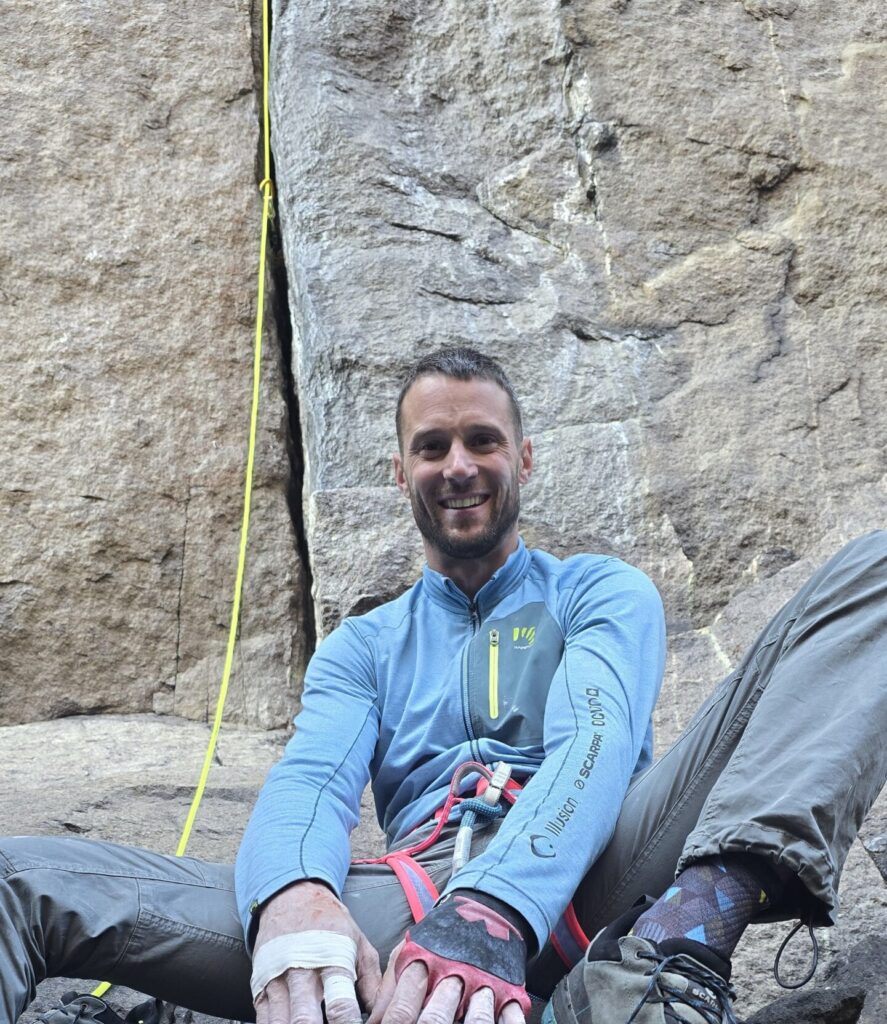 Crown Royale, 9a trad. Second ascent by Jernej Kruder