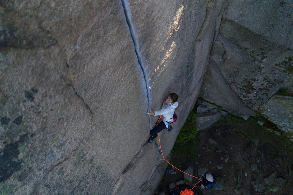 trad climbing Bohuslän’s