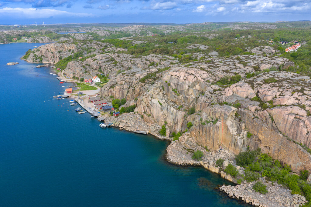 trad climbing Bohuslän’s